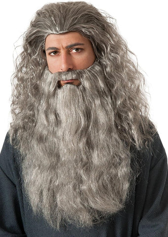 Adults Lord of the Rings Gandalf Wig and Beard