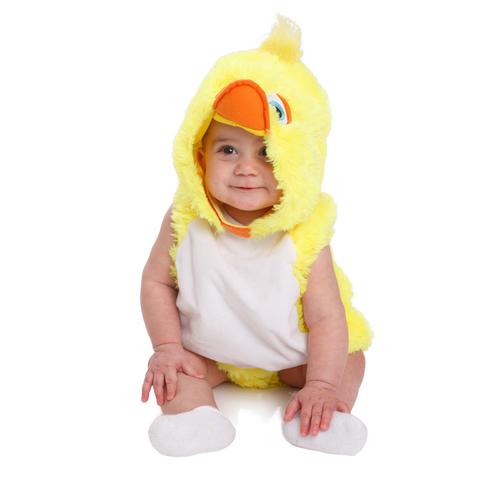 Infants/Toddlers Yellow Baby Duck Costume