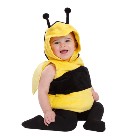 Infants/Toddlers Fuzzy Little Baby Bee Costume