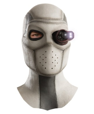 DC Comics Deluxe Deadshot Overhead Lighted Latex Mask