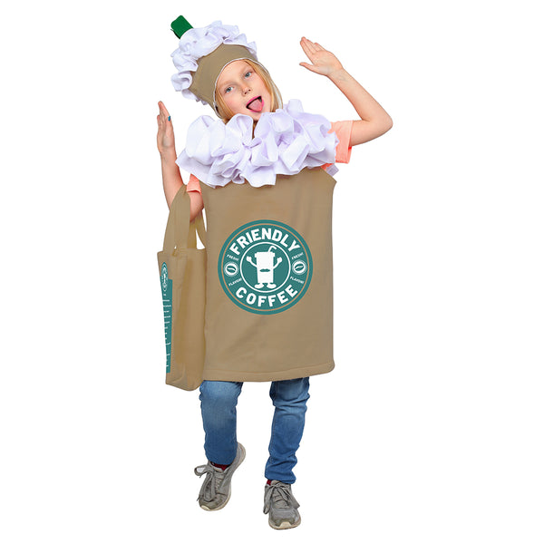 Kids Frappuccino Coffee Costume