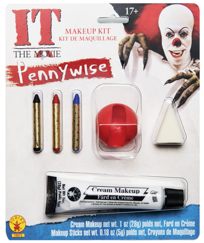 Stephen King's It Pennywise Clown Makeup Kit - HalloweenCostumes4U.com - Accessories