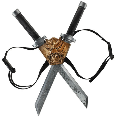 Dual Sword Ninja Weapon Set