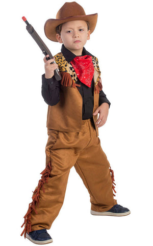 Boys Wild West Cowboy Costume - HalloweenCostumes4U.com - Kids Costumes