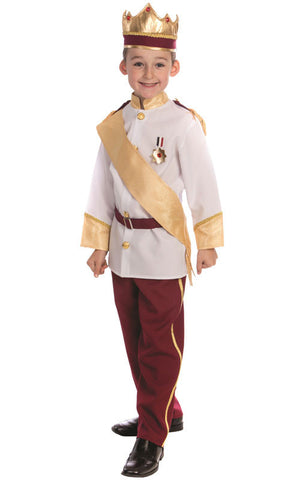Boys Royal Prince Costume - HalloweenCostumes4U.com - Kids Costumes