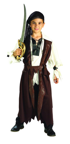 Boys Caribbean Pirate Costume