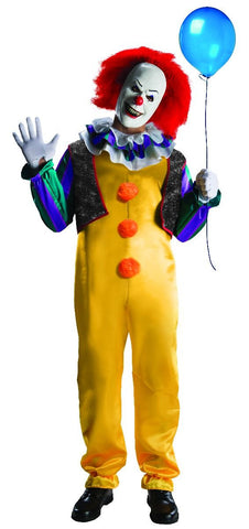 Mens/Teens Stephen King's It Pennywise Clown Costume