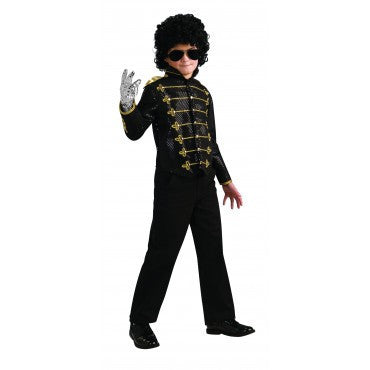 Boys Michael Jackson Deluxe Military Jacket - HalloweenCostumes4U.com - Kids Costumes