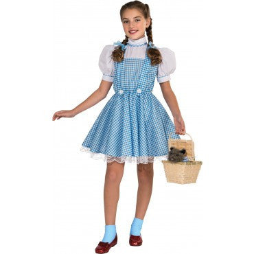 Girls Wizard of Oz Deluxe Dorothy Costume - HalloweenCostumes4U.com - Kids Costumes