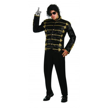 Mens Michael Jackson Deluxe Military Jacket - HalloweenCostumes4U.com - Adult Costumes