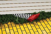Wizard of Oz Wicked Witch Legs Prop - HalloweenCostumes4U.com - Decorations