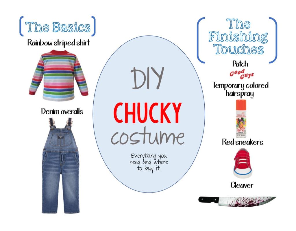 DIY Chucky Halloween Costume for All Ages - Where and What to Buy
