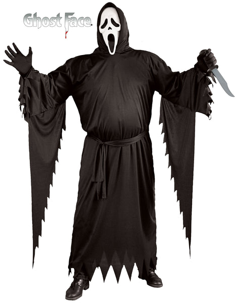 Adults Scream Plus Size Ghost Face Costume