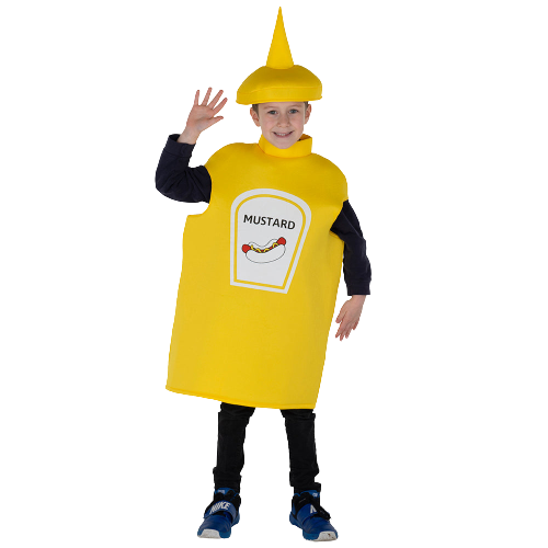 Kids Mustard Bottle Costume