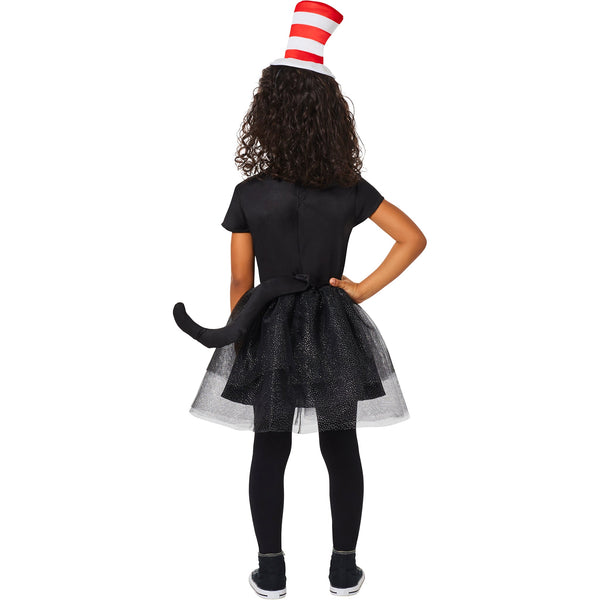 Toddlers Dr. Seuss Cat In The Hat Dress Costume - HalloweenCostumes4U.com - Kids Costumes