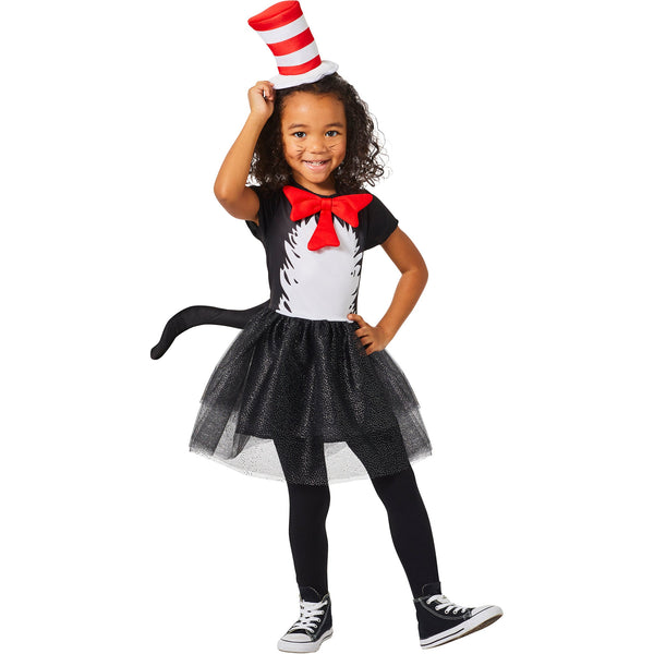 Toddlers Dr. Seuss Cat In The Hat Dress Costume - InSpirit Designs Costumes & Accessories - HalloweenCostumes4U.com - Kids Costumes