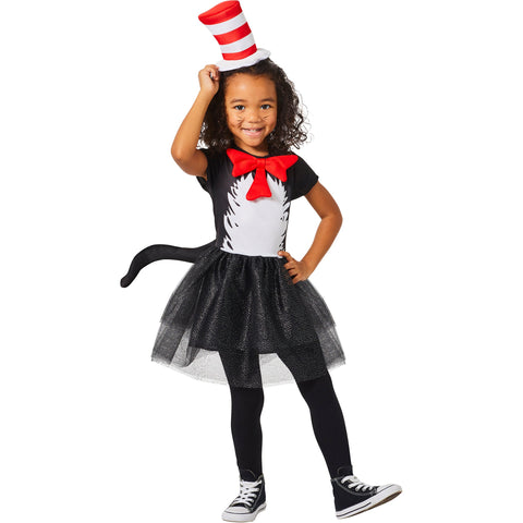 Toddlers Dr. Seuss Cat In The Hat Dress Costume - InSpirit Designs Costumes & Accessories - HalloweenCostumes4U.com - Kids Costumes