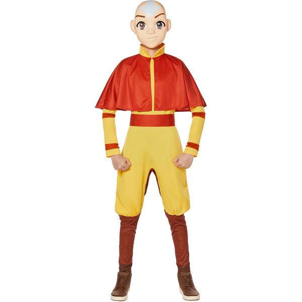 Boys Avatar The Last Airbender Aang Costume - HalloweenCostumes4U.com - Kids Costumes