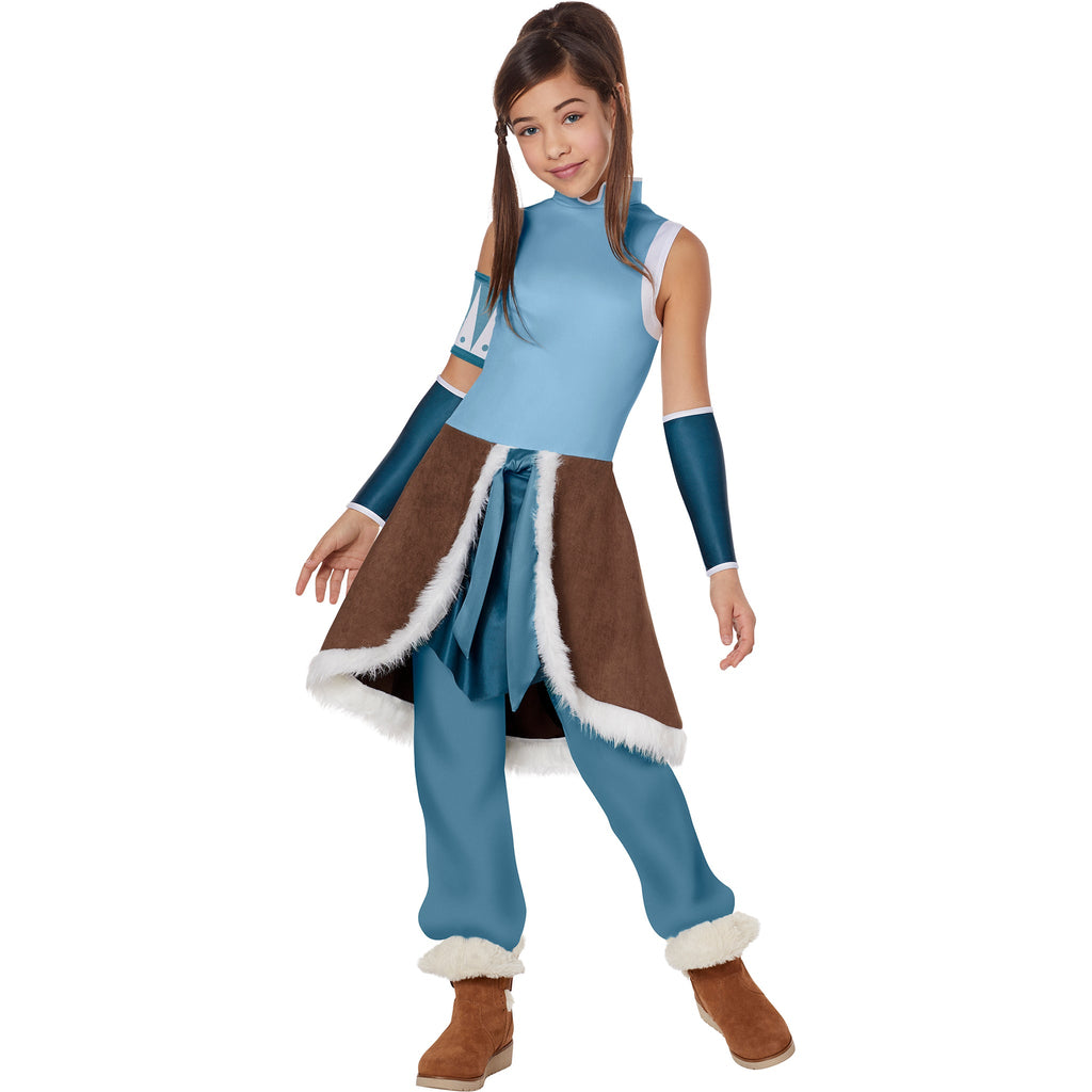 Girls Avatar The Last Airbender Korra Costume - InSpirit Designs Costumes & Accessories - HalloweenCostumes4U.com - Kids Costumes