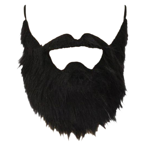 8 Inch Beard and Mustache - HalloweenCostumes4U.com - Costume Props & Accessories