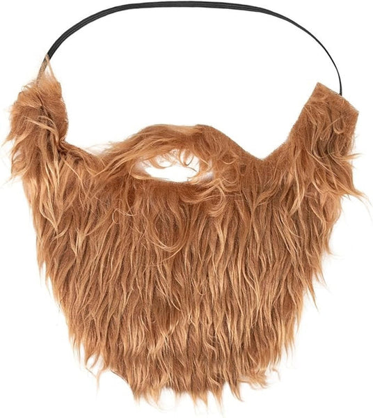 8 Inch Beard and Mustache - HalloweenCostumes4U.com - Costume Props & Accessories