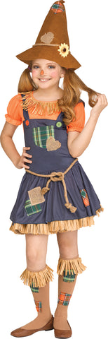 Girls Sweet Scarecrow Costume