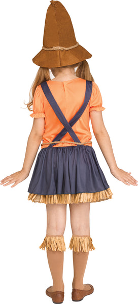 Girls Sweet Scarecrow Costume