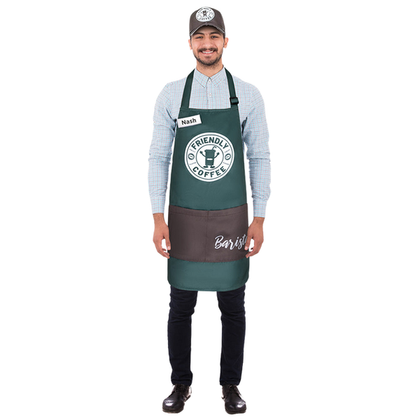 Adults Barista Apron - HalloweenCostumes4U.com - Costume Props & Accessories