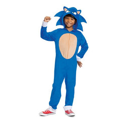 Kids Classic Sonic the Hedgehog Hooded Sonic Costume