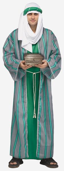 Adults Biblical Green Wise Men Costume - FunWorld Costumes & Accessories - HalloweenCostumes4U.com - Adult Costumes