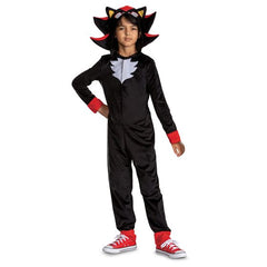 Kids Sonic the Hedgehog Hooded Shadow Costume