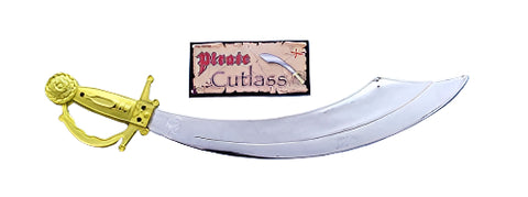 Pirate Cutlass Sword Toy Costume Weapon - HalloweenCostumes4U.com - Costume Props & Accessories