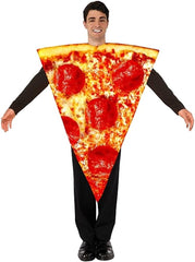 Déguisement de tranche de pizza au pepperoni pour adulte