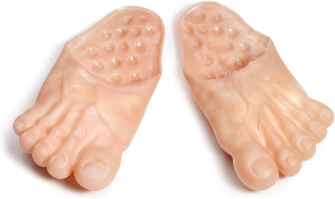 Jumbo Plastic Barefoot Feet Covers