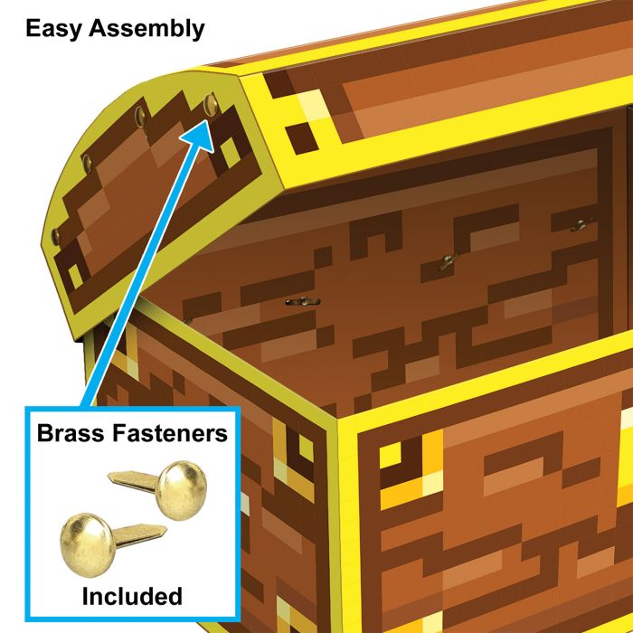 8-Bit Pixel Art Treasure Chest