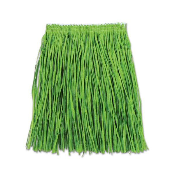 Adults Green Grass Mini Hula Skirt - Beistle Costumes & Accessories - HalloweenCostumes4U.com - Accessories