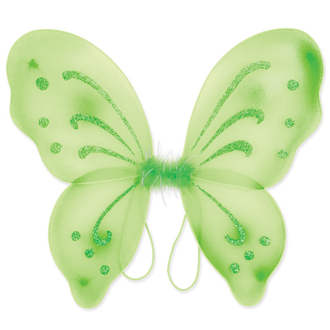 Light Green Fairy Wings Costume Accessory - Beistle Costumes & Accessories - HalloweenCostumes4U.com - Accessories
