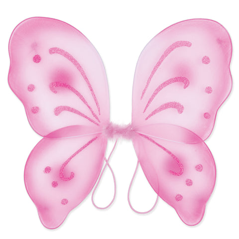 Pink Fairy Wings Costume Accessory - Beistle Costumes & Accessories - HalloweenCostumes4U.com - Accessories