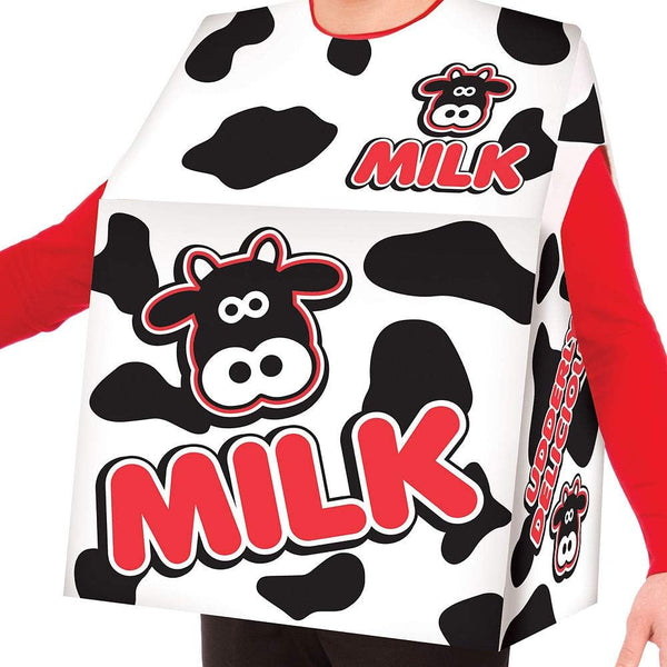 Adults Milk Carton Costume - HalloweenCostumes4U.com - Adult Costumes
