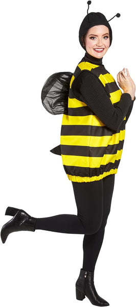 Adults Bumble Bee Costume - HalloweenCostumes4U.com - Adult Costumes