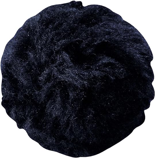 4" Black Plush Fluffy Bunny Tail - HalloweenCostumes4U.com - Costume Props & Accessories