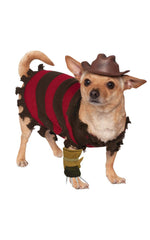 Pets Nightmare on Elm Street Freddy Krueger Costume