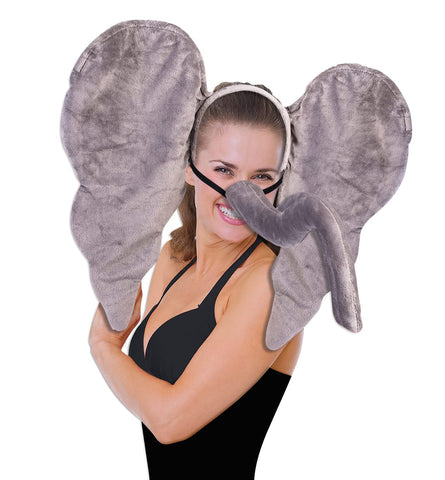 Jumbo Elephant Costume Accessory Kit - HalloweenCostumes4U.com - Costume Props & Accessories