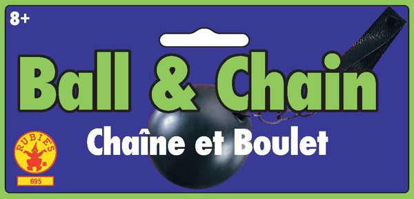 Ball and Chain Costume Prop - HalloweenCostumes4U.com - Costume Props & Accessories