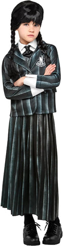 Girls Addams Family Wednesday Addams Nevermore Academy Costume - HalloweenCostumes4U.com - Kids Costumes