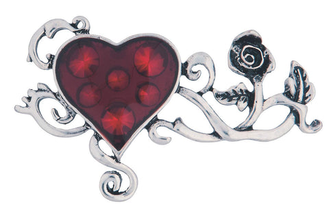 Wicked Gems Bed of Blood Rose Ring Costume Jewelry Accessory - Rubies Costumes & Accessories - HalloweenCostumes4U.com - Accessories