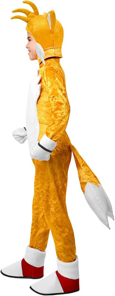 Boys Sonic the Hedgehog Deluxe Tails Costume - HalloweenCostumes4U.com - Kids Costumes