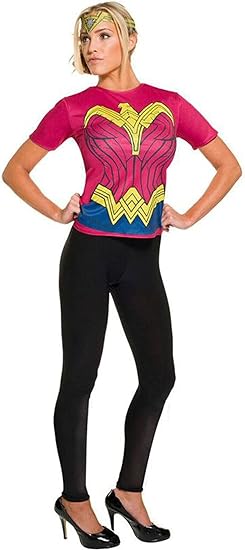Women's DC Comics Wonder Woman Costume Top Women's DC Comics Wonder Woman Costume Top