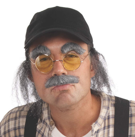 Grumpy Old Man Costume Accessory Kit - HalloweenCostumes4U.com - Costume Props & Accessories
