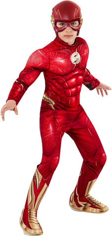 Boys DC Comics Deluxe Classic Flash Costume - HalloweenCostumes4U.com - Kids Costumes